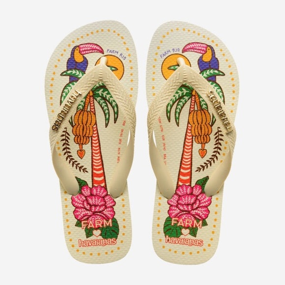 Havaianas Shoes - NWT Havaianas Farm Rio Summer